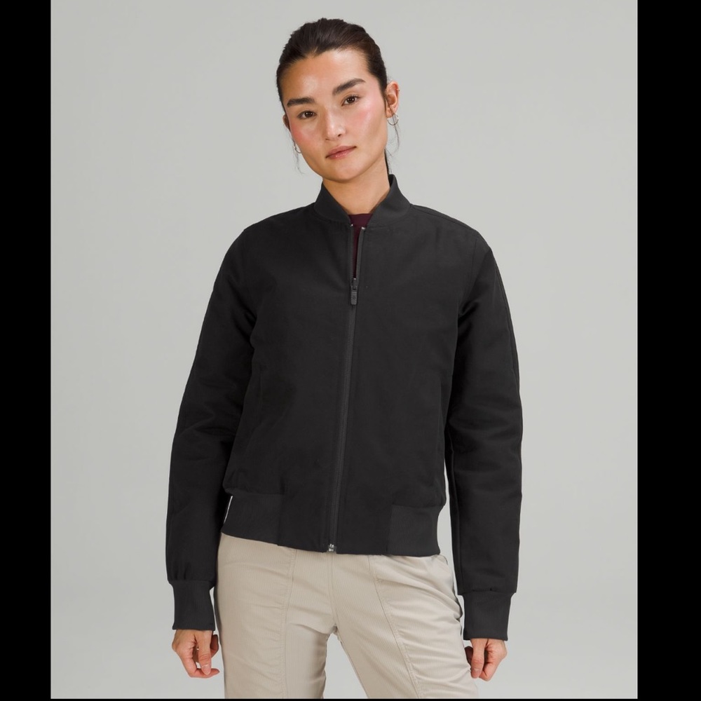 NWT Lululemon Non-Stop Cotton Bomber Jacket
